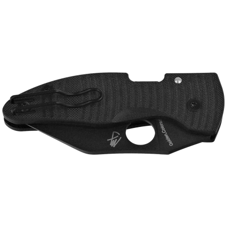 Spyderco MicroJimbo SALT Knife Black G10, Black DLC MagnaCut by Michael Janich (C264GMCBKP)