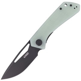 Kubey Thalia Knife Jade G10, Dark Stonewashed D2 (KU331E)