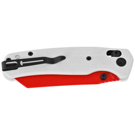 Nóż składany Bestechman Cicada's Wing White G10, Red 10Cr15MoV (BMK06G)
