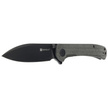 Nóż składany Sencut Scepter Dark Green Micarta, Black Stonewashed 9Cr18MoV (SA03G)