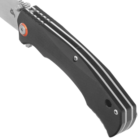 BlackFox Knife Spectrum Black G10, Satin D2 (BF-782 OR)