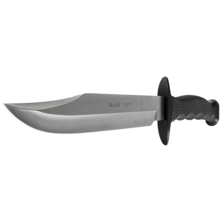 Muela 95-221 Black Rubber Knife, Satin 420H