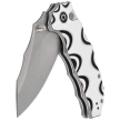 Civivi Natterjack Knife White / Black G10, Satin 14C28N (C24028-3)