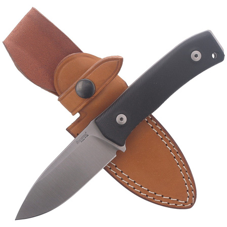 Nóż LionSteel Bushcraft G10 Black, Satin Blade (M4 G10)