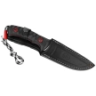 Muela Phantom-12W Black Micarta Knife, Satin X50CrMoV15