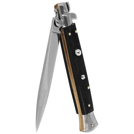 Nóż sprężynowy Frank Beltrame Stiletto Ebony 28cm (FB 28/84)