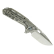 Nóż składany Reate TX228 LE No 084/200 Bead Blasted Titanium, Bead Blasted Titanium Clip, Satin M390 (TX228 TBB.TBB.SAT)