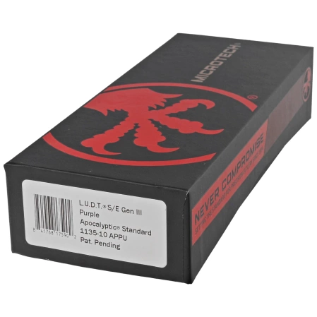 Nóż automatyczny Microtech LUDT Gen III S/E Purple Aluminium, Apocalyptic M390MK by Tony Marfione (1135-10APPU)