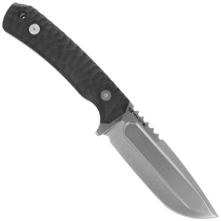 Fox Monteserra Black G10, Stonewashed Niolox by GZ Tactical Knives (FX-628 G10B)