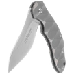 Nóż składany Fox Flipper Gray Titanium, Satin N690Co by Jens Ansø (FX-302)