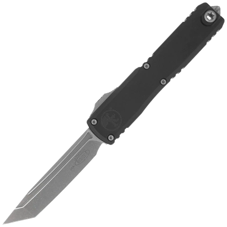 Nóż automatyczny OTF Microtech Ultratech Gen III ZBP T/E Black Aluminium, Apocalyptic M390MK by Tony Marfione (1123-10AP)