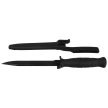 Martinez Albainox Combat Task Knife Glock Type Black ABS, Black 3Cr13Mov (32084)
