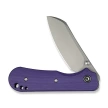 Civivi Crabby Knife Purple G10, Stonewashed 14C28N by Ken Onion Jr. (C24055-2)