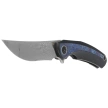 Bestech Sambac Knife Black Titanium/Timascus, Damasteel Mirror Polished by Ostap Hel (BT2402F)