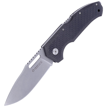 Nóż składany Maserin Nimrod Carbon Fiber, Stonewashed M390 by Tommaso Rumici (480/CN)