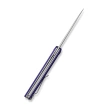 Sencut Knife Jubil Purple G10, Stonewashed D2 (S20029-1)