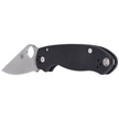 Spyderco Para 3 G-10 Black PlainEdge Knife (C223GP)