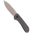 Nóż składany WE Knife Elementum Gray Titanium, Satin CPM 20CV (WE18062X-1)