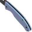 Nóż składany Spyderco Tenacious R.I.L. Blue Titanium, Black 8Cr13MoV by Eric Glesser (C122TIBLBKP)