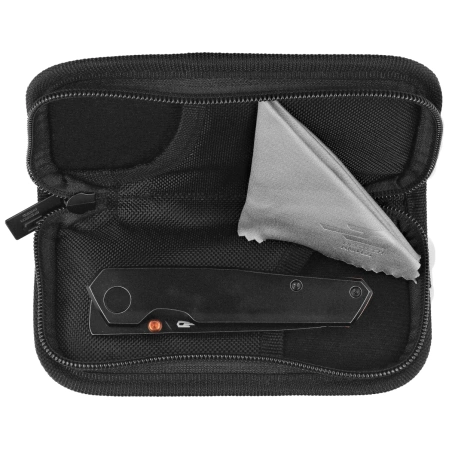 Bestech VK-Kuze Knife Black Titanium, Black Stonewashed MagnaCut by Vulpex Knives (BT2504C)