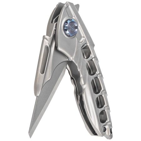 RikeKnife Alien 1 Gray Titanium, Satin M390 (RK-ALIEN1-P)