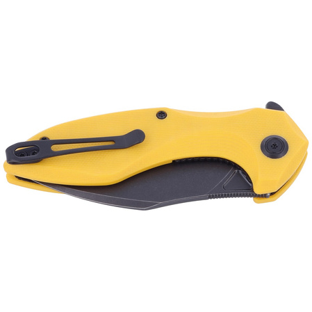Nóż Kubey Knife Noble, Yellow G10, Dark Stonewashed D2 (KU236D)