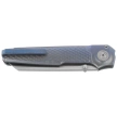 Nóż składany MKM Miura Blue Titanium, Satin M390 by Simone Tonolli (MK MI-TBL)