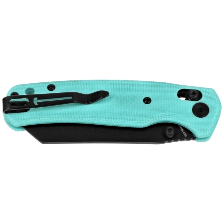 Nóż składany Bestechman Cicada's Wing Light Blue G10, Black PVD 10Cr15MoV (BMK06J)