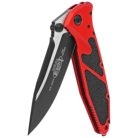 Microtech Socom Elite S/E-M Knife Red Aluminum, Black M390MK by Tony Marfione (160-1RD)