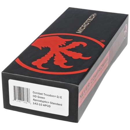Nóż automatyczny OTF Microtech Combat Troodon D/E OD Green Aluminium, Apocalyptic M390 by Tony Marfione  (142-10APOD)