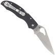 Spyderco Byrd Harrier 2 Black G-10, Combo Edge 8Cr13MoV (BY01GPS2)