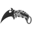 Nóż składany Fox The End Karambit Black Aluminium, Black N690Co (FX-599 ALB-3)