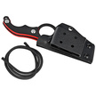 Nóż Kubey Hippocam Black G10, Two Tone D2 (KU166A)