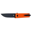 Nóż składany Fox Chnops Orange Aluminium, Black Top Shield Becut by Riccardo Gobbato (FX-543 ALO)
