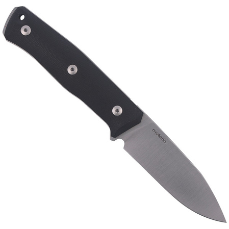 Nóż LionSteel Bushcraft G10 Black, Satin Blade (B35 GBK)