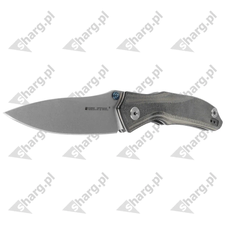Nóż składany Real Steel Horus Black G10/Micarta, Stonewashed 14C28N by Uli Hennicke (7435)