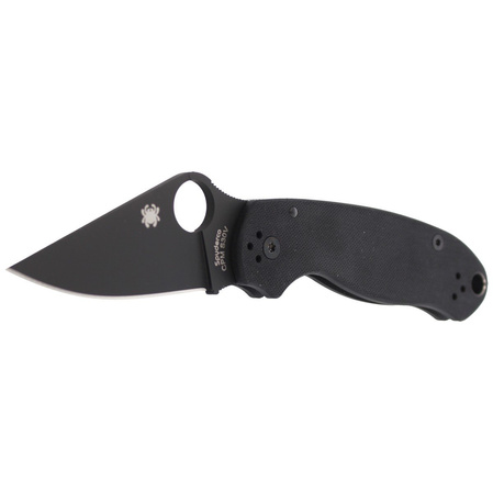 Nóż składany Spyderco Para 3 G-10 Black / Black Blade Plain (C223GPBK)