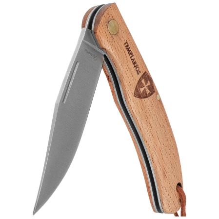Nóż składany Martinez Albainox Templarios Wood, Satin 3Cr13Mov (18979GR196)