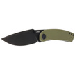 Kubey Knife Momentum Green G10, Dark Stonewashed AUS-10 by Sherif Manganas (KU344G)