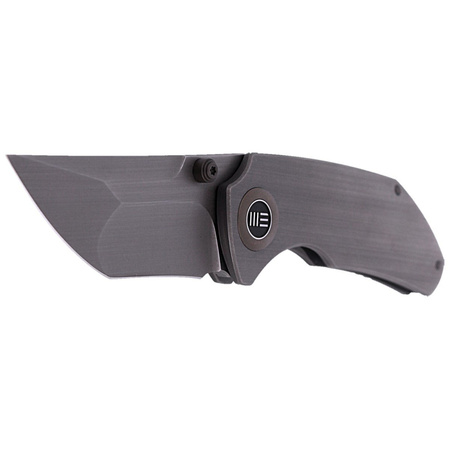 WE Knife Thug Gray Titanium, Gray Hand Rubbed CPM 20CV by Matt Christensen (2103B)