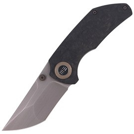 WE Knife Thug Marble Carbon Fiber, Gray Hand Rubbed (2103C)