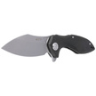 Nóż Kubey Knife Noble, Black G10, Bead Blasted D2 (KU236A)
