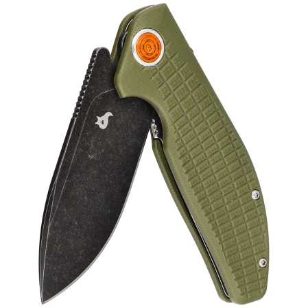 BlackFox Acutus OD Green G10, Black PTFE D2 by Grigorii Matveev (BF-764 OD)