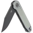 Bestech Syntax CP Transparent G10, Black Stonewashed CPM 154CM by Todd Knife and Tool (BG41C)