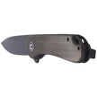 Nóż CIVIVI Elementum Flipper Green Micarta, Black Stonewashed (C907Z)