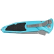 Microtech Socom Elite Auto S/E Automatic Knife Turquoise Aluminum, Stonewashed P/S M390 by Tony Marfione (160A-11TQ)