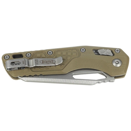 Nóż składany Microtech MSI S/E Ram-Lok Lawnman OD Green Frag G10, Stonewashed M390MK by Tony Marfione (210-10FRGTODLM)