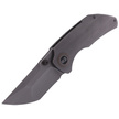 WE Knife Thug Gray Titanium, Gray Hand Rubbed CPM 20CV by Matt Christensen (2103B)