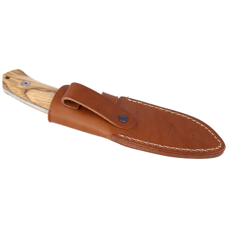 Nóż LionSteel Bushcraft Olive Wood, Satin Blade (M3 UL)