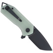 Nóż Kubey Knife Campe, Jade G10, Dark Stonewashed D2 (KU203I)